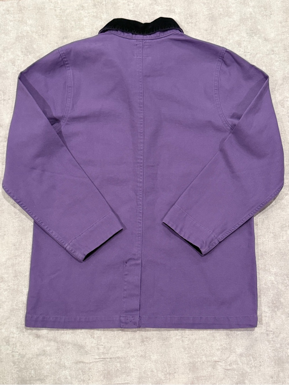 Dickies Chore-Style Jacket with Black Corduroy Collar - Picture 2 of 6
